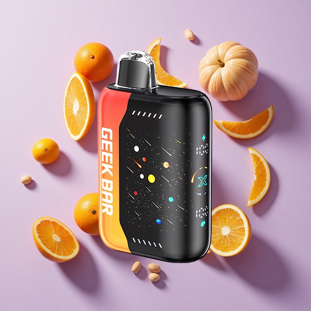 GEEK BAR Pulse X 42K Puffs Orange Dragon Dual Mesh Coil