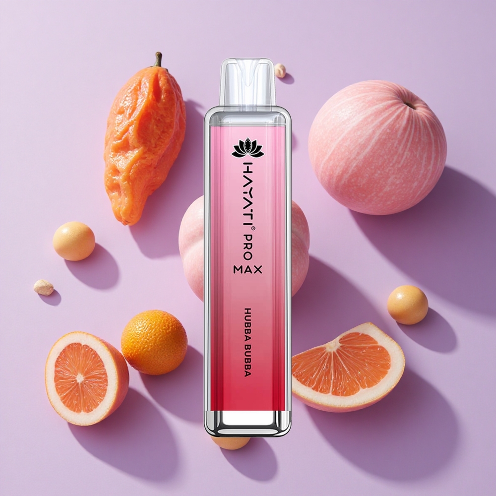 Hayati Pro Max 4000 Puffs Disposable Vape Hubba Bubba Rechargeable 1400mAh