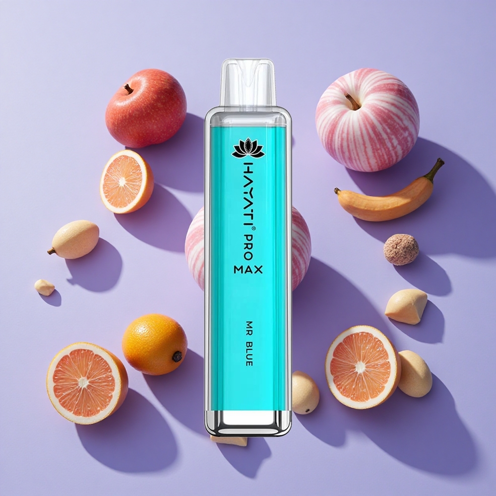 Hayati Pro Max 4000 Puffs Dual Mesh Mr Blue