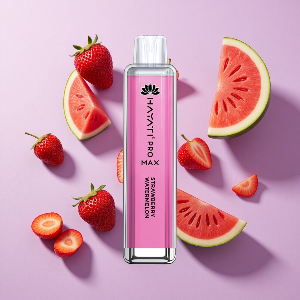 Hayati Pro Max 4000 Puffs Dual Mesh Strawberry Watermelon