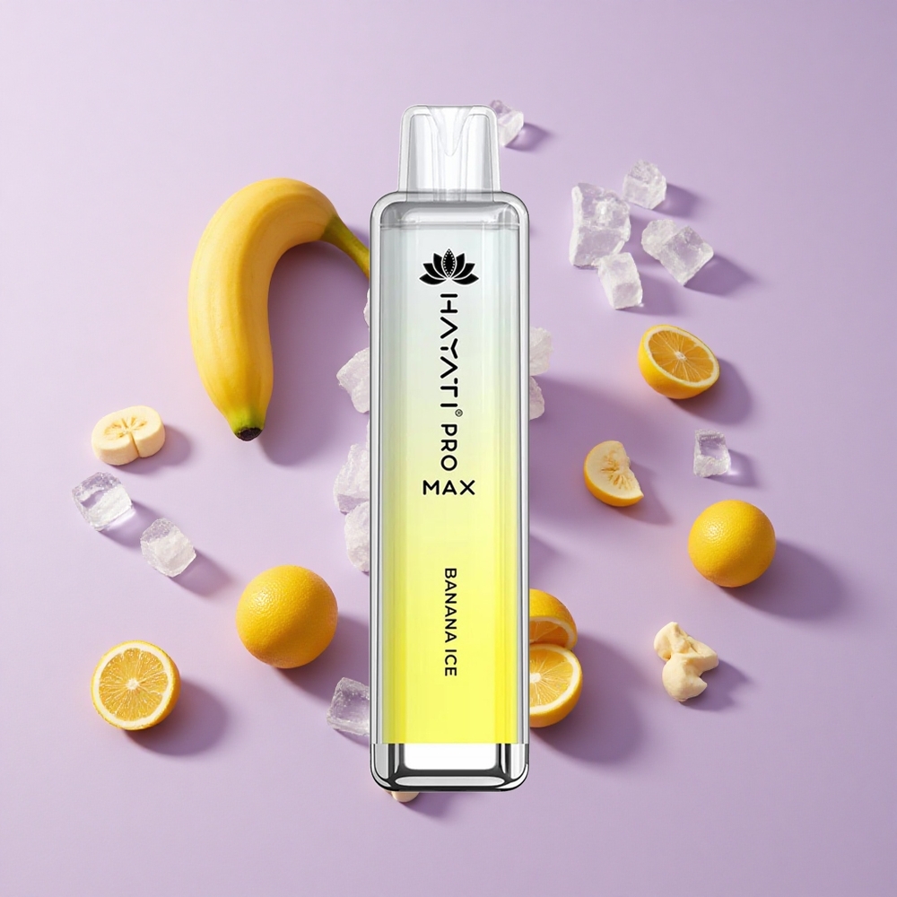 Hayati Pro Max 4000 Puffs Rechargeable Banana Ice