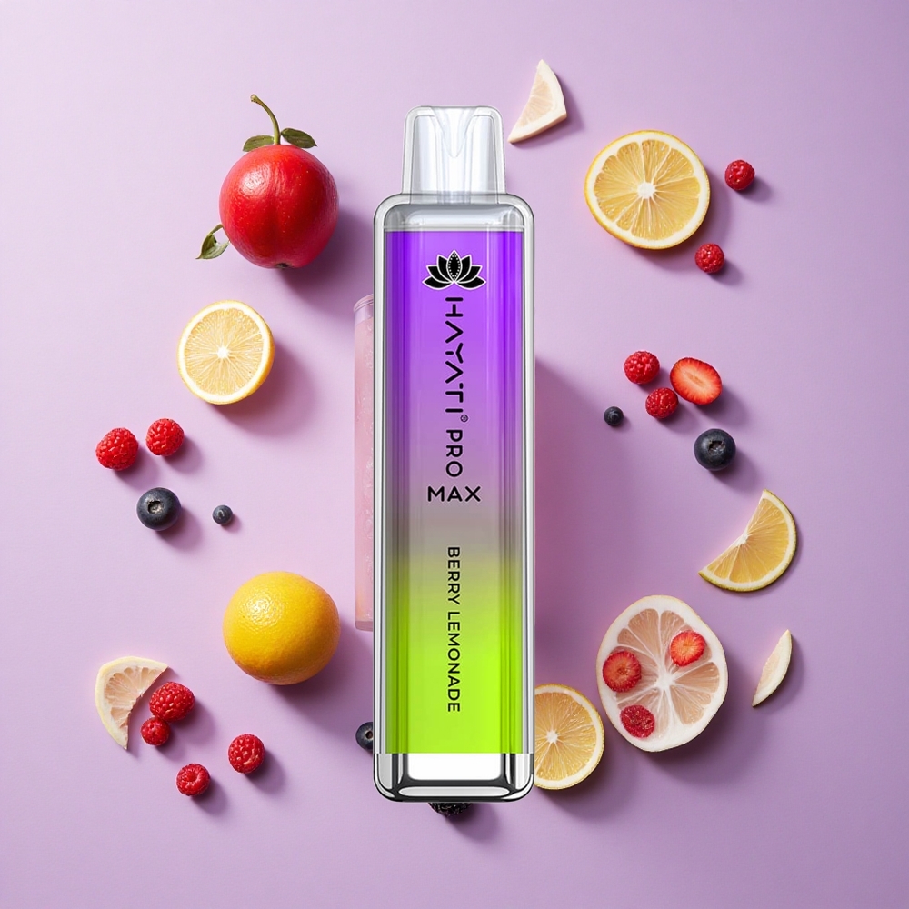 Hayati Pro Max 4000 Puffs Rechargeable Berry Lemonade