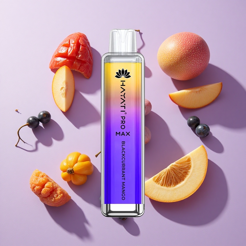 Hayati Pro Max 4000 Puffs Rechargeable Blackcurrant Mango