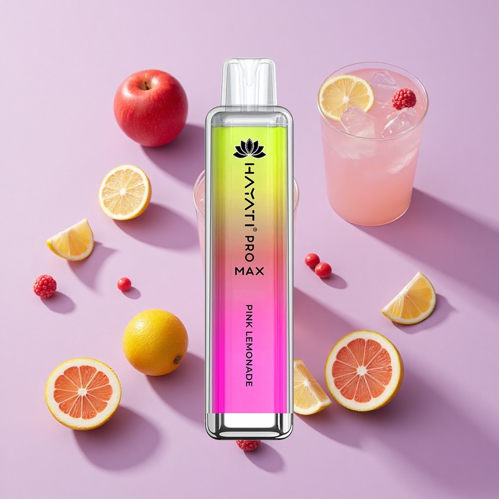 Hayati Pro Max 4000 Puffs Rechargeable Pink Lemonade