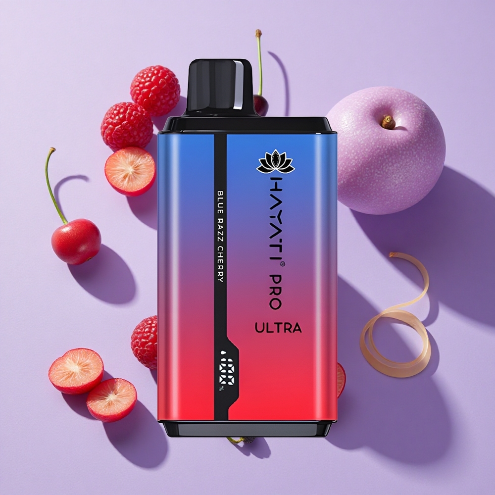 Hayati Pro Ultra 15000 Puffs 24ml Blue Razz Cherry