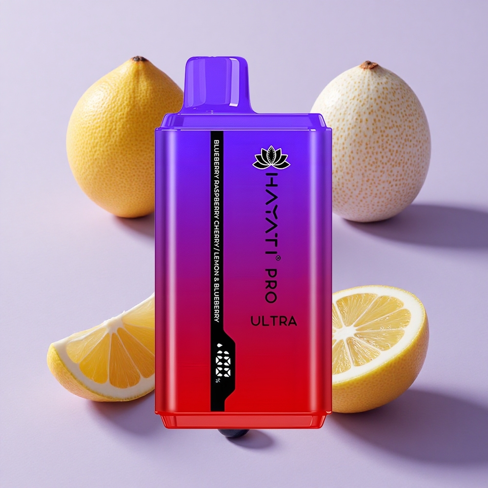 Hayati Pro Ultra 15000 Puffs 24ml Blueberry Raspberry Cherry
