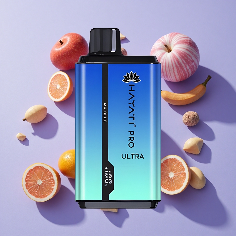 Hayati Pro Ultra 15000 Puffs 24ml Mr Blue