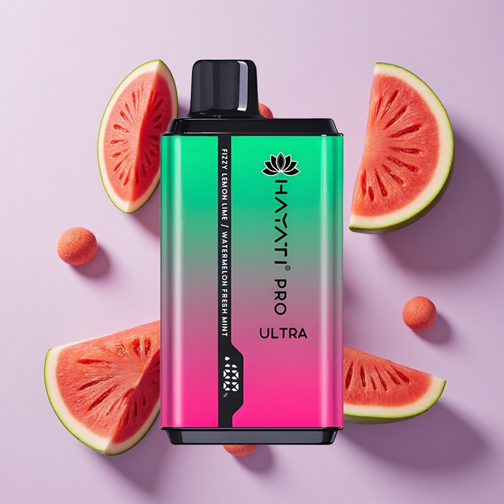 Hayati Pro Ultra 15000 Puffs 2 12ml Fizzy Lemon & Lime