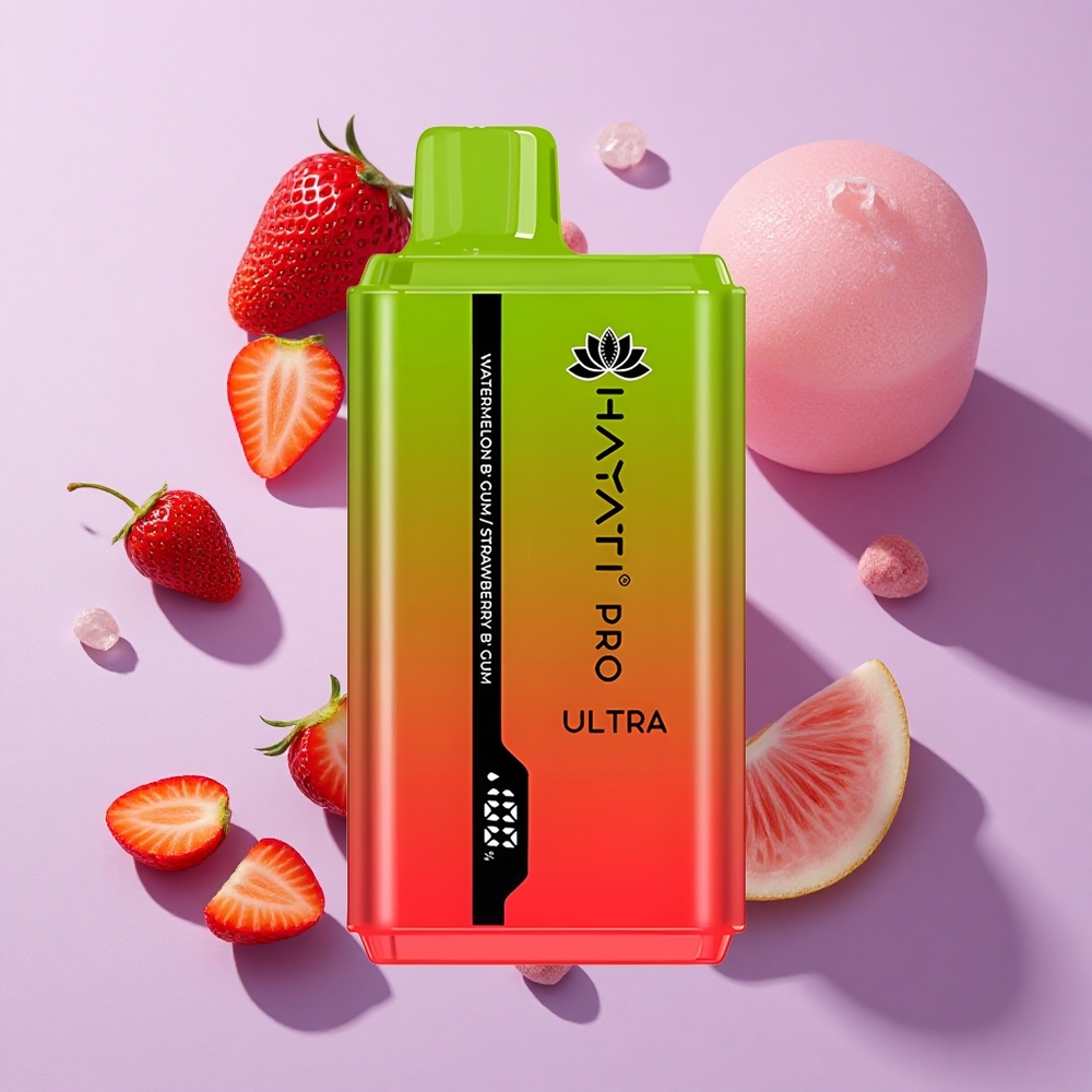 Hayati Pro Ultra 15000 Puffs 2 12ml Watermelon Bubblegum