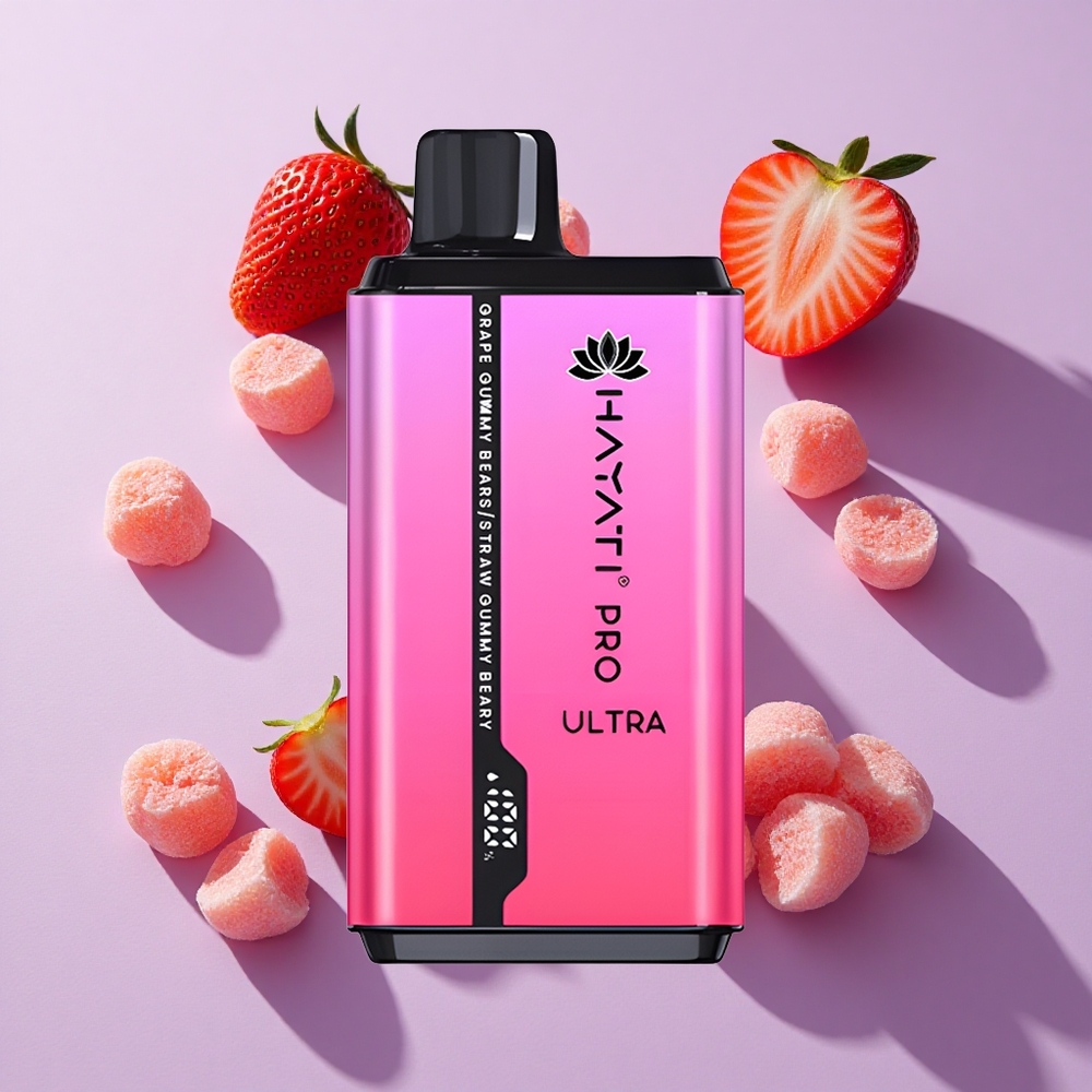 Hayati Pro Ultra 15000 Puffs 850mAh Grape Gummy Bear