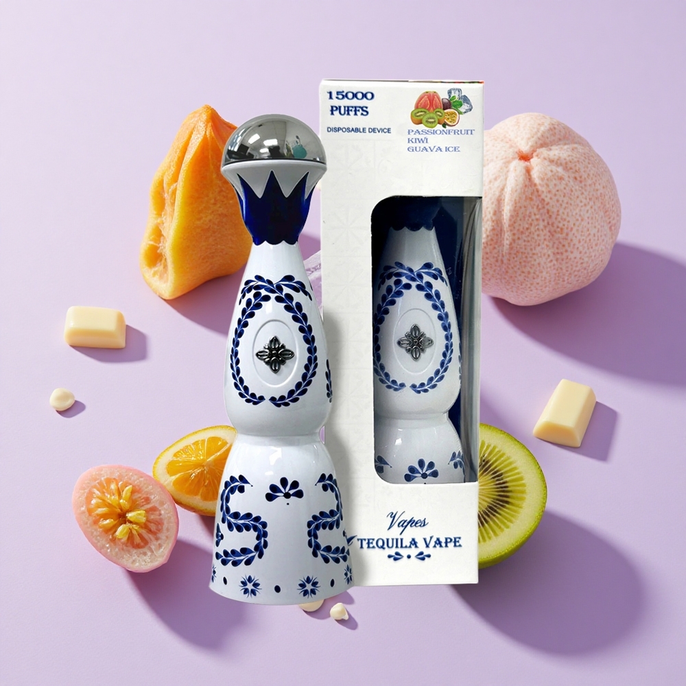 Humo Azul 15000 Puffs USB-C Rechargeable Passionfruit Kiwi Guava Ice