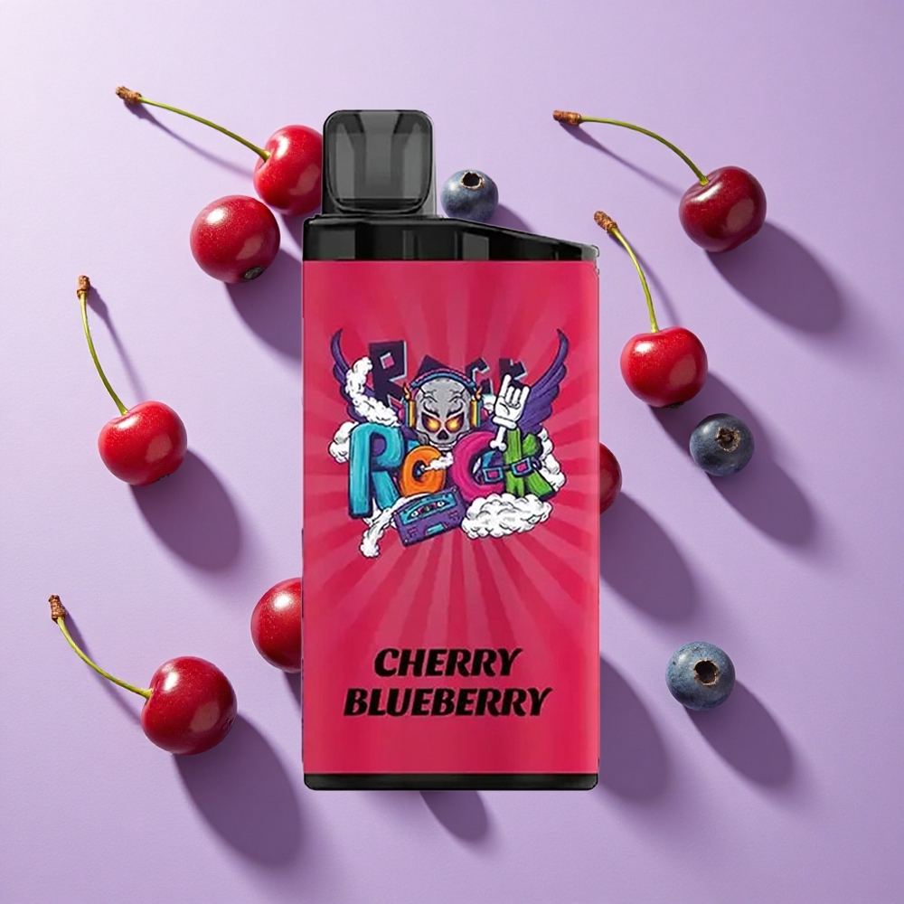 IGET Bar 3500 Puffs Cherry Blueberry Disposable Vape with 1400mAh Battery