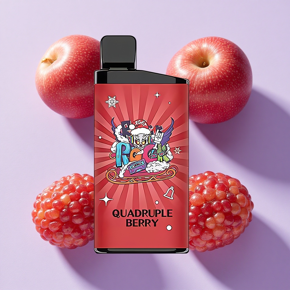 IGET Bar 3500 Puffs Quadruple Berry 1400mAh Disposable Vape