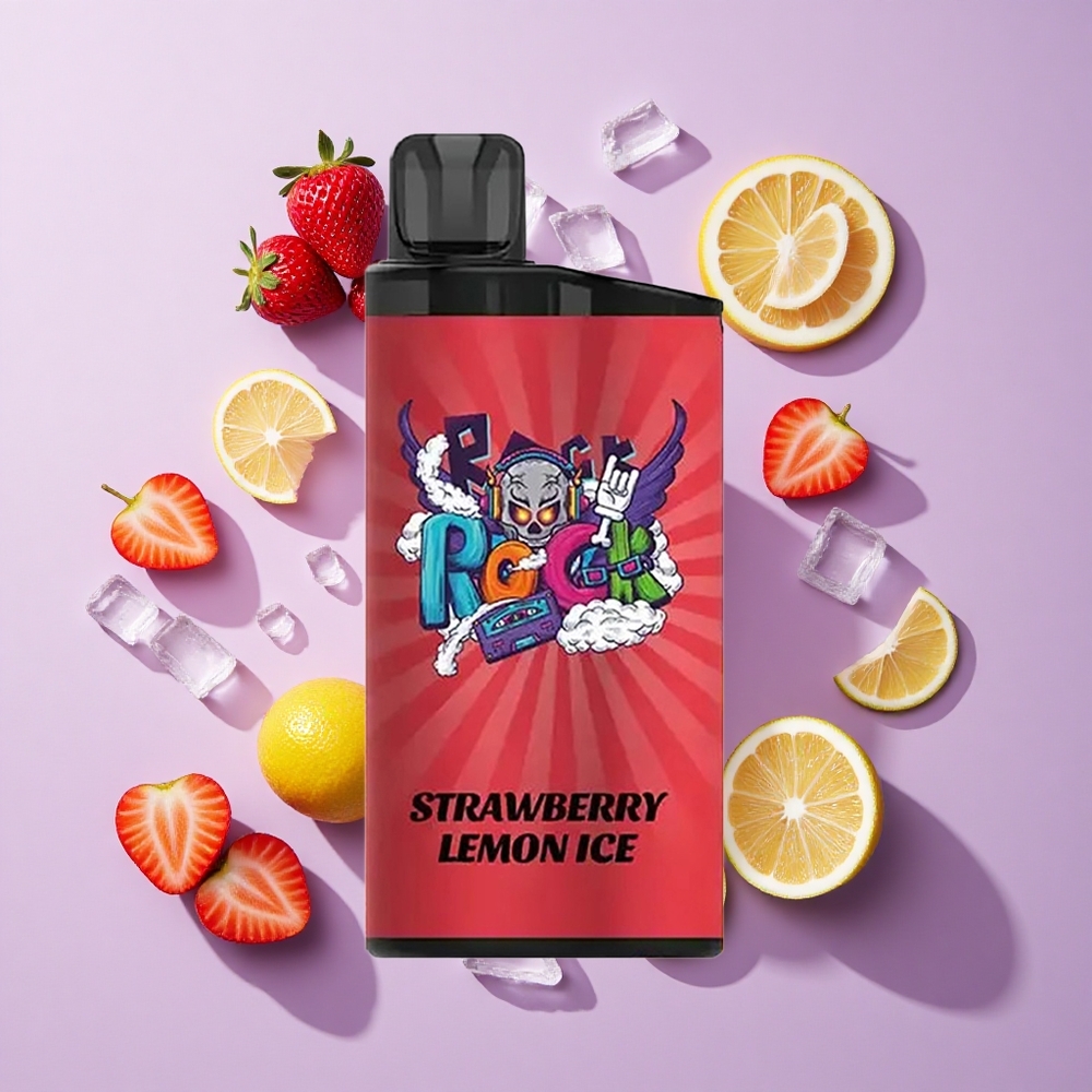 IGET Bar 3500 Puffs Strawberry Lemon Ice Disposable Vape with 1400mAh Battery