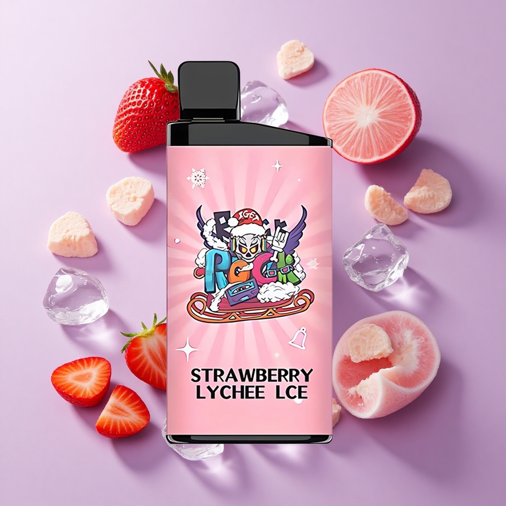 IGET Bar 3500 Puffs Strawberry Lychee Ice 1400mAh
