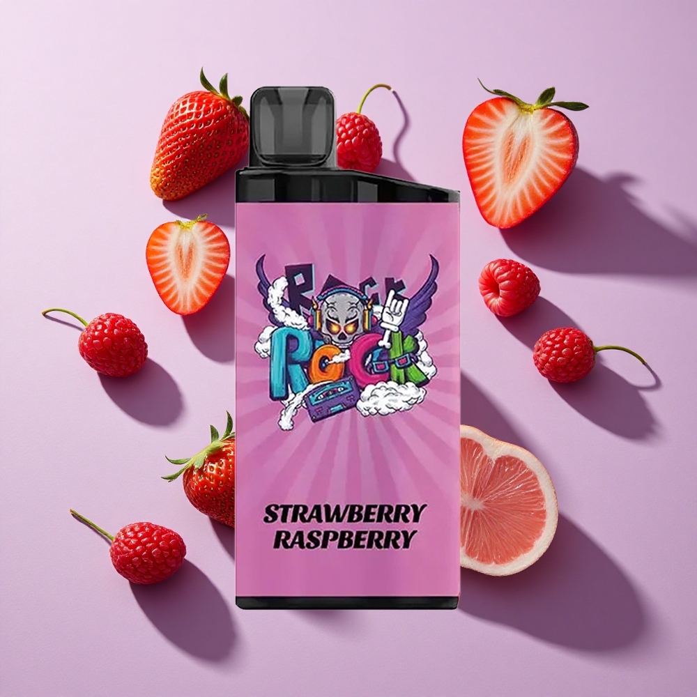 IGET Bar 3500 Puffs Strawberry Raspberry 1400mAh Disposable Vape