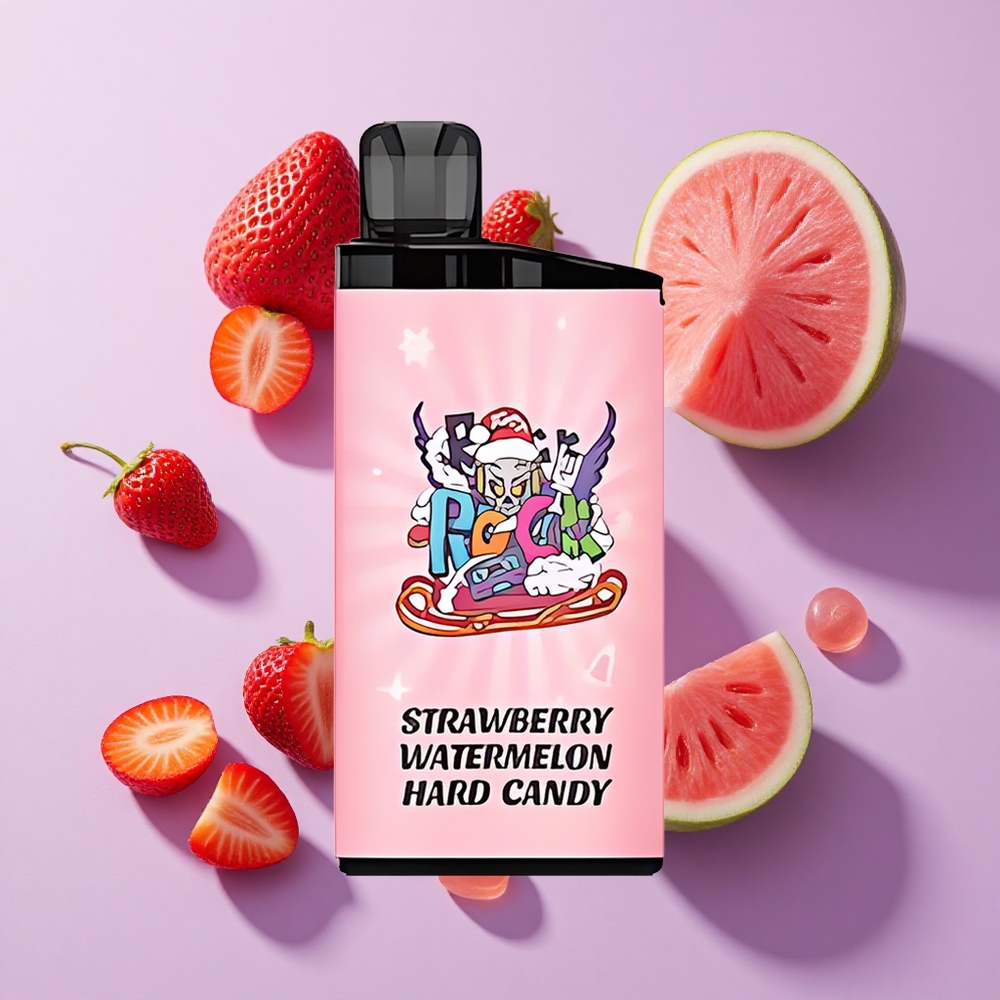 IGET Bar 3500 Puffs Strawberry Watermelon Hard Candy Disposable Vape with 1400mAh Battery