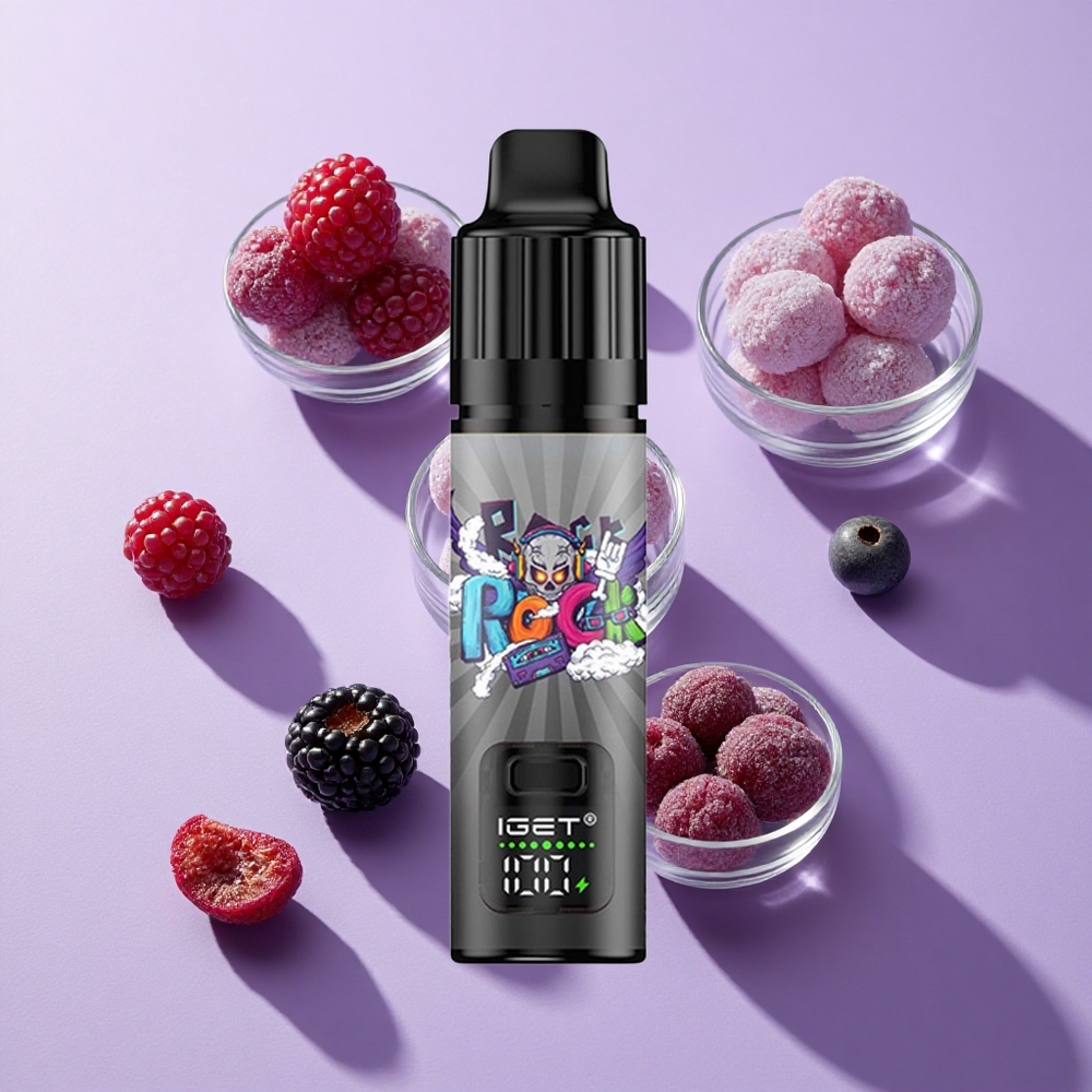 IGET BAR PLUS S3 POD 10000 Puffs 18mL Blackberry Ice