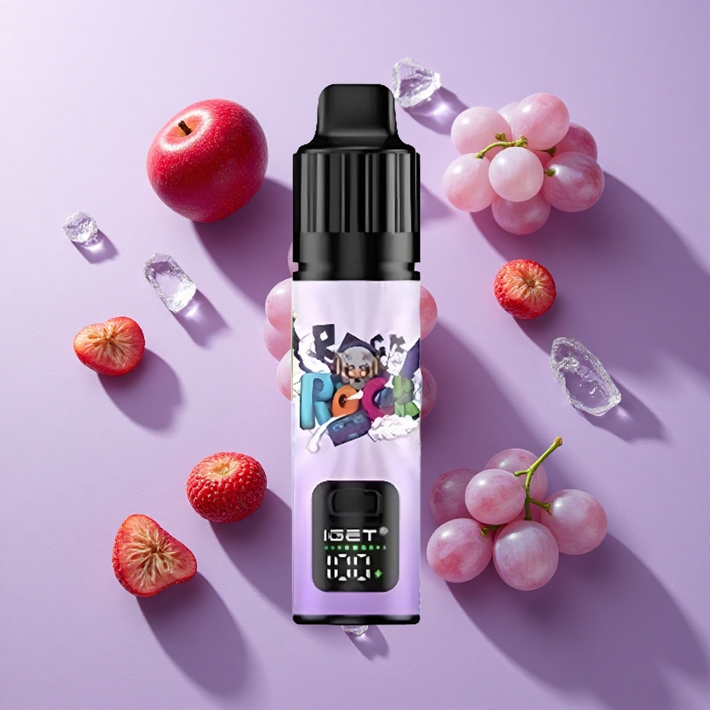 IGET BAR PLUS S3 POD 10000 Puffs 18mL Grape Ice Disposable Vape