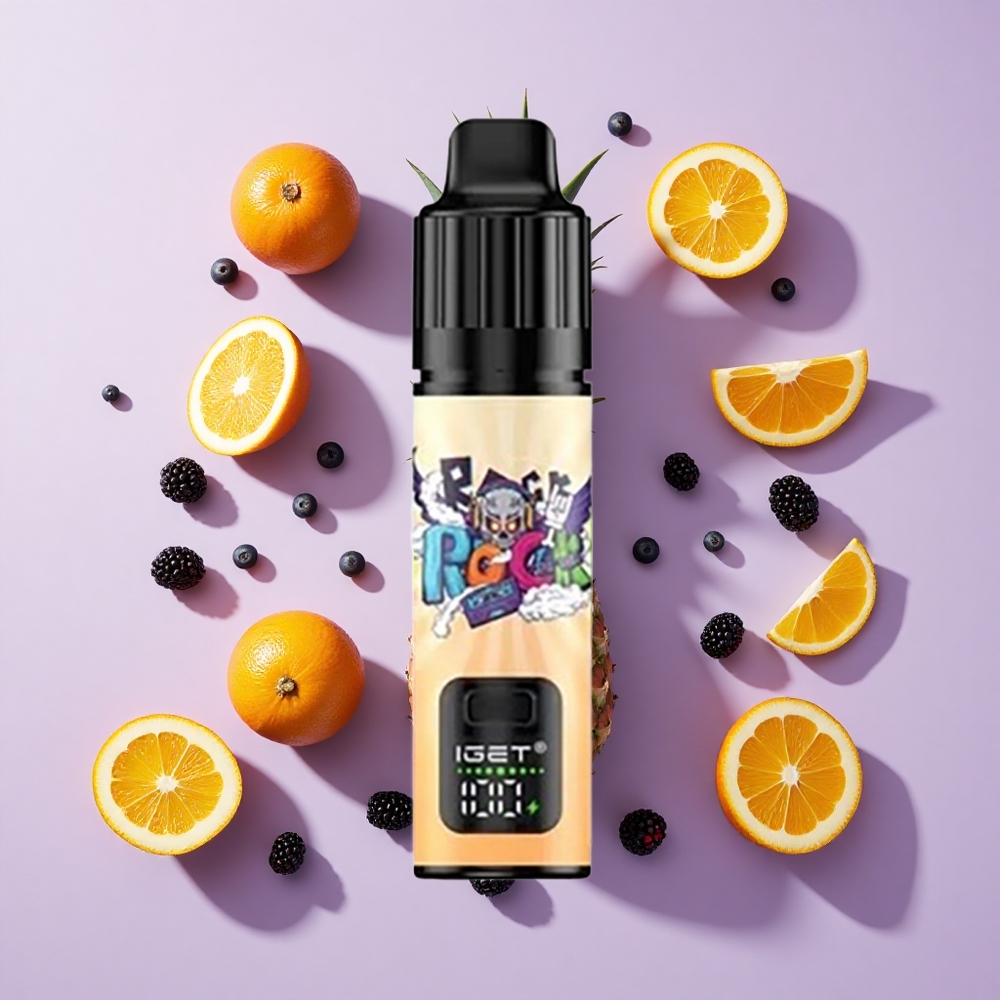 IGET BAR PLUS S3 POD 10000 Puffs 18ml Blackberry Pineapple Orange