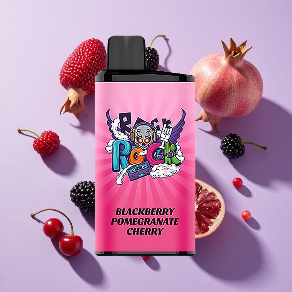 IGET Bar Pro 10000 Puffs 2000mAh Disposable Vape Blackberry Pomegranate Cherry