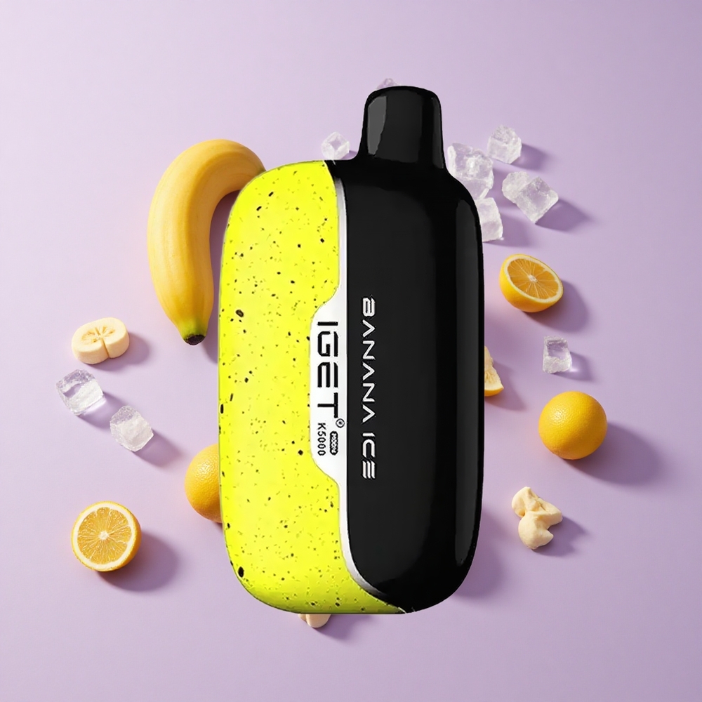 IGET Moon K5000 5000 Puffs Banana Ice Disposable Vape
