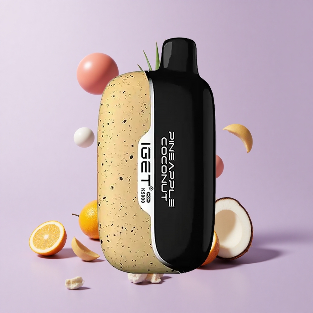 IGET Moon K5000 5000 Puffs Pineapple Coconut Mesh Coil Disposable Vape