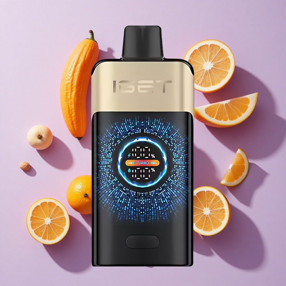 IGET ONE 12000 Puffs Disposable Vape with 2700mAh Battery Tropical Orange Monster
