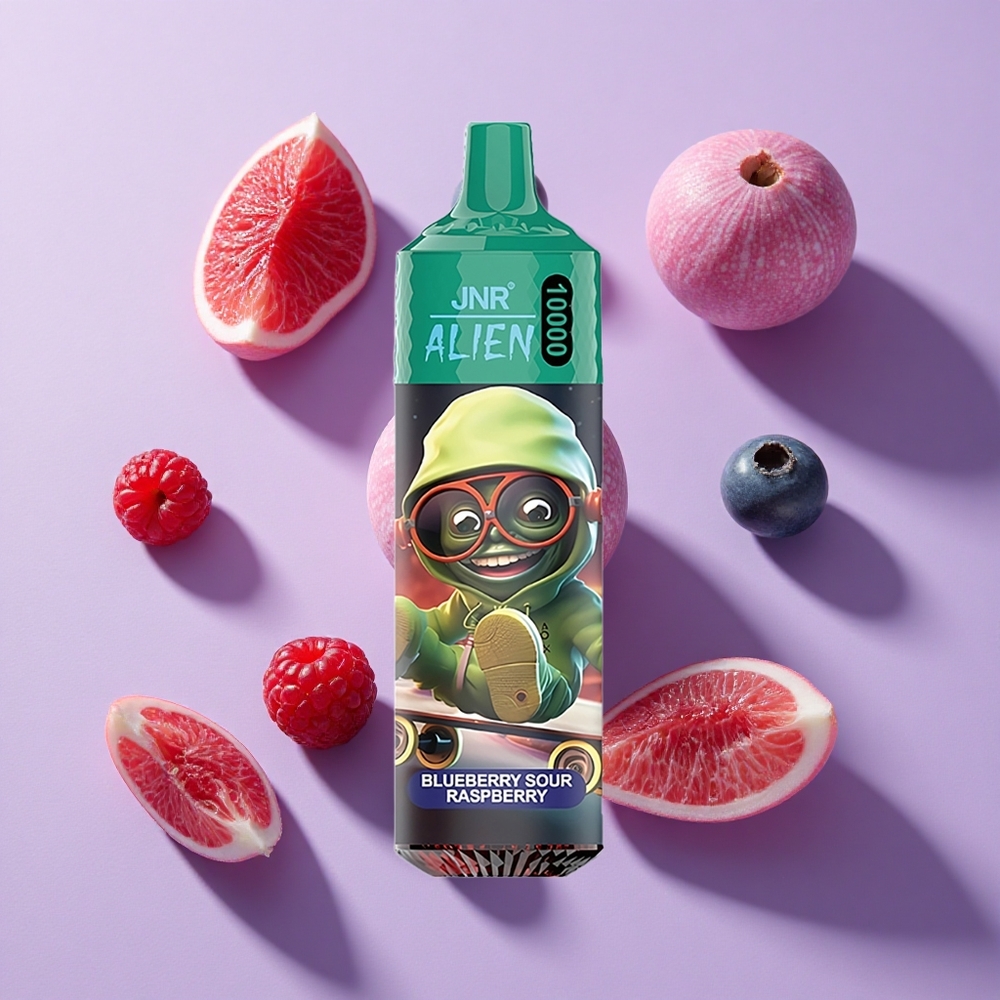 JNR Alien 10000 Puffs 850mAh Blueberry Sour Raspberry