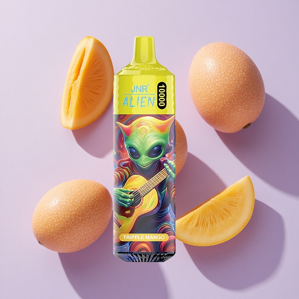 JNR Alien 10000 Puffs 850mAh RGB Tripple Mango