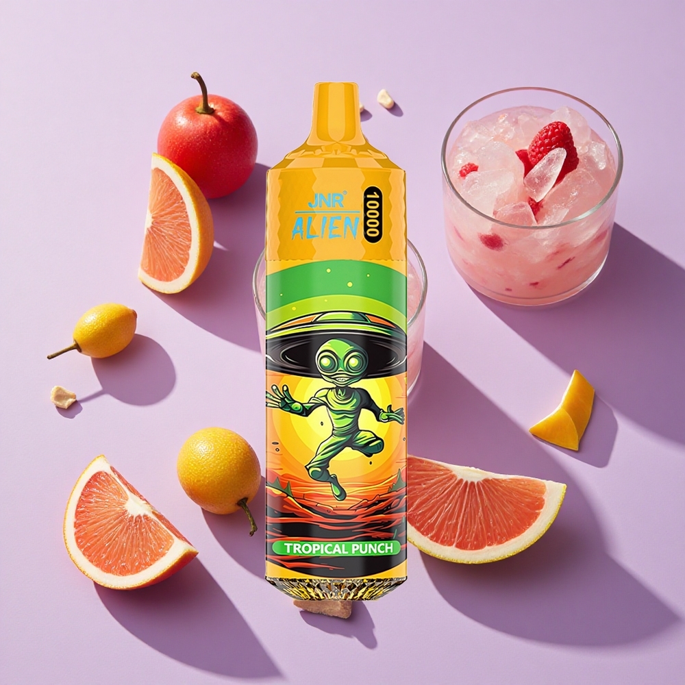 JNR Alien 10000 Puffs RGB LED Tropical Punch