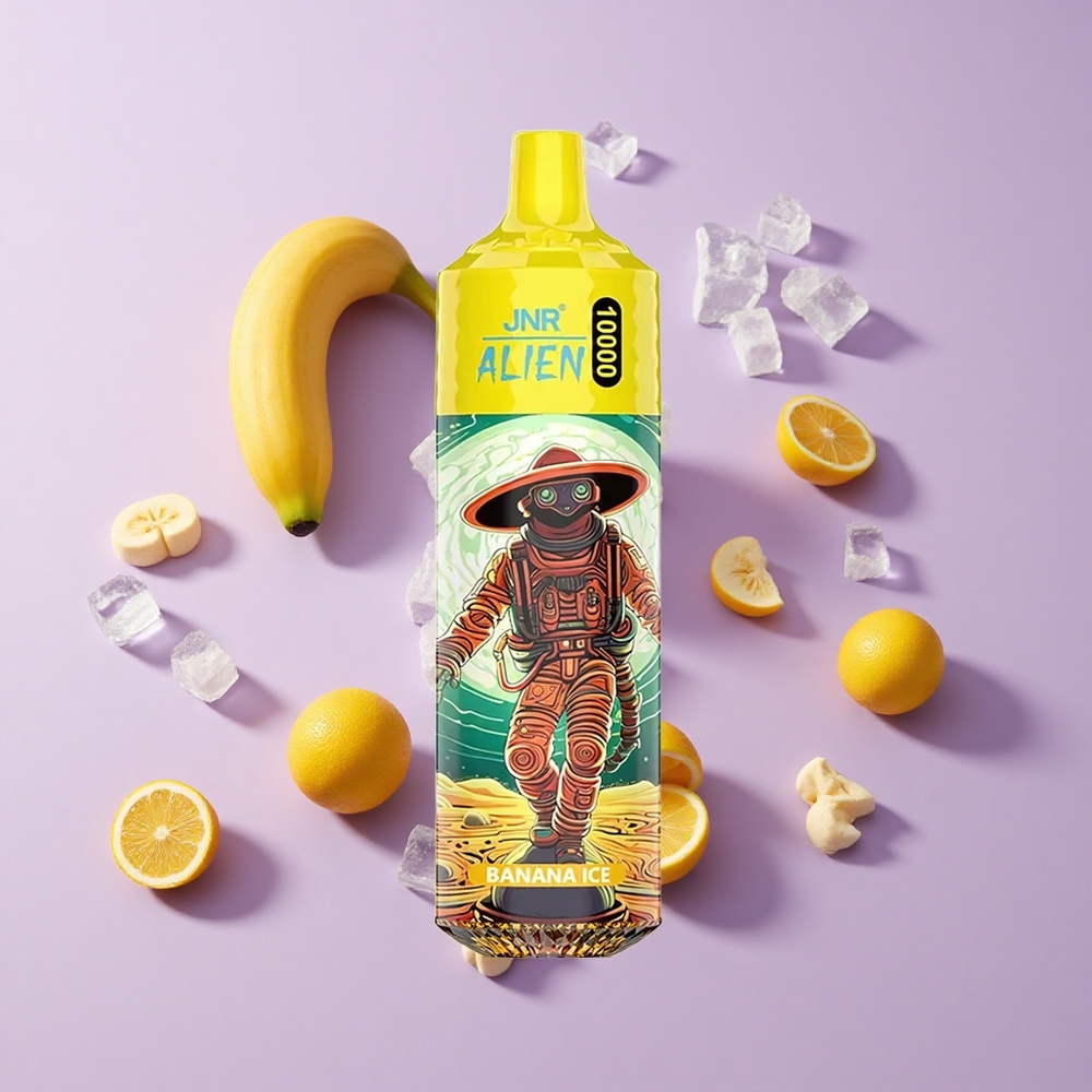 JNR Alien 10000 Puffs Type-C Banana Ice