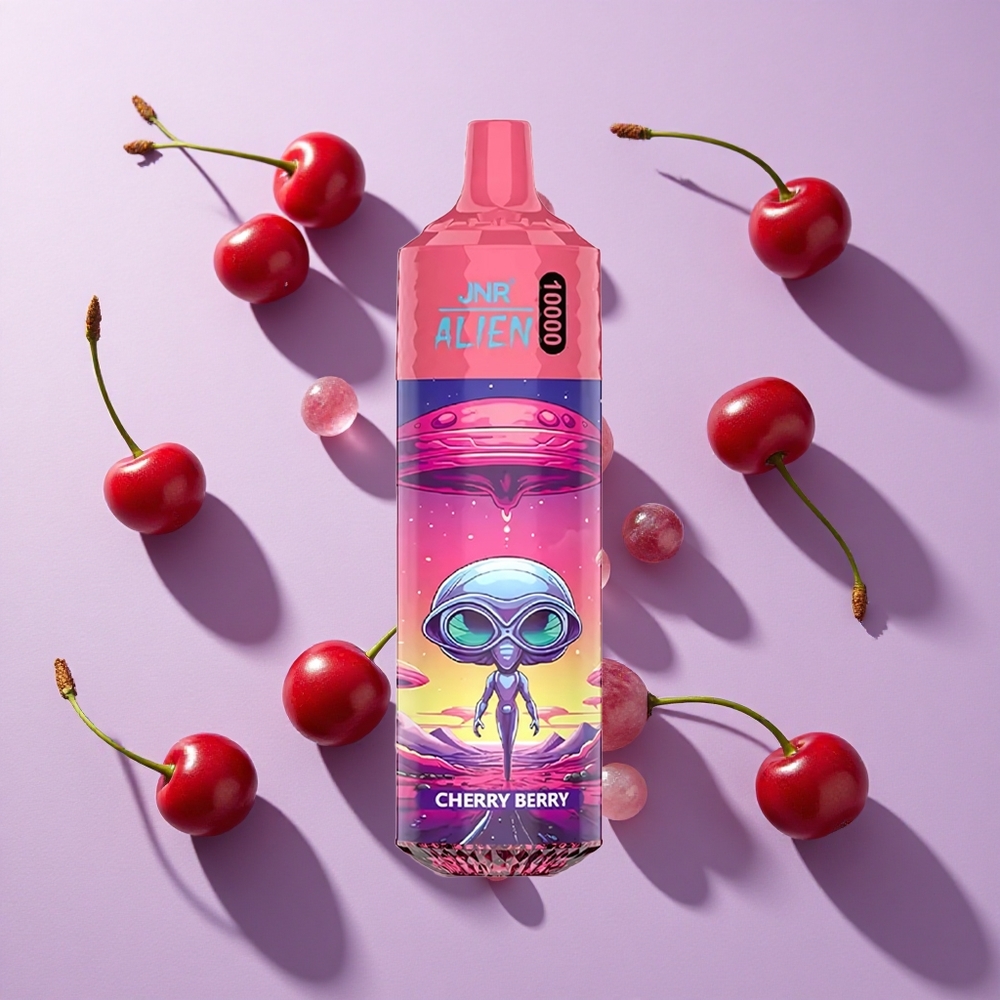JNR Alien 10000 Puffs Type-C Quick Charge Cherry Berry