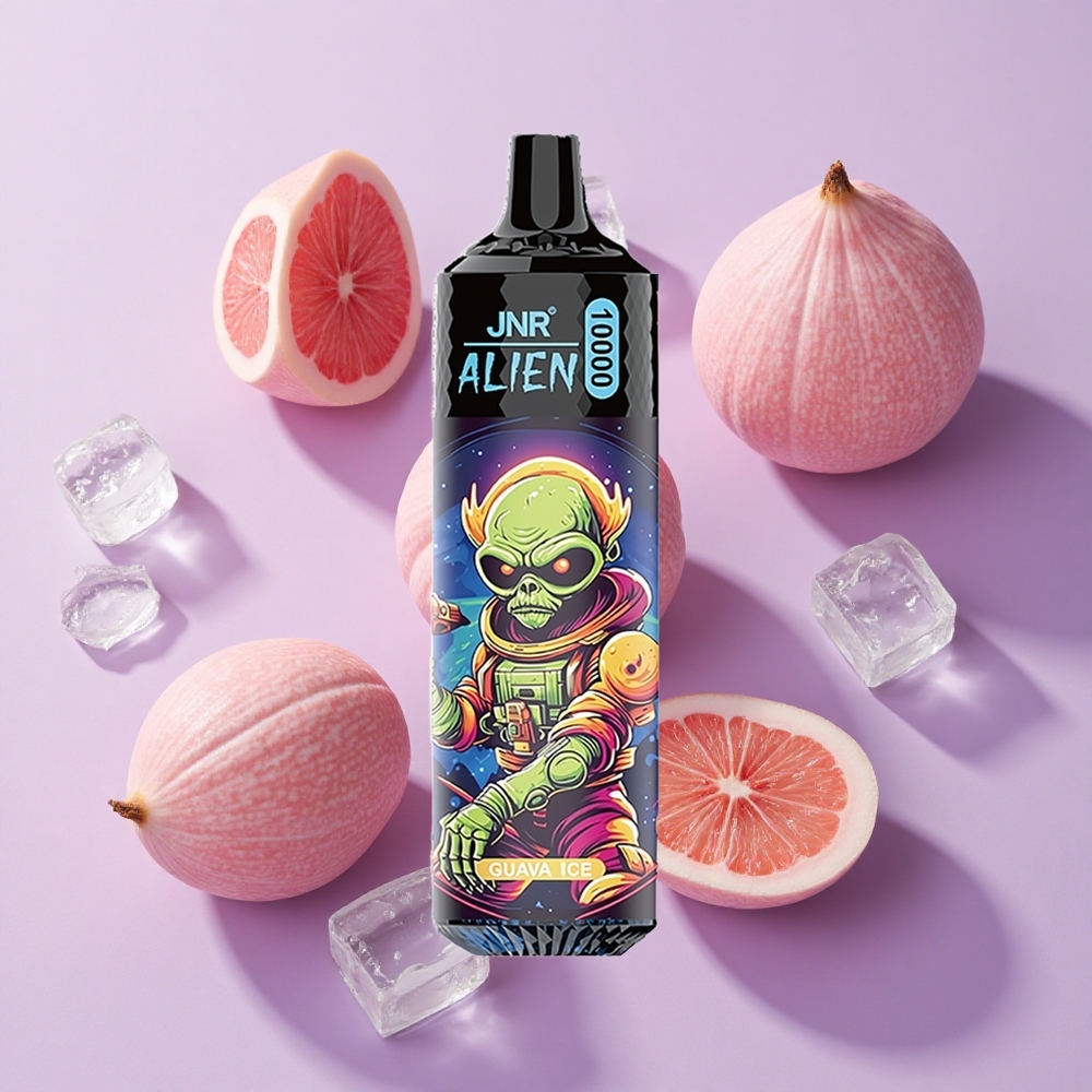 JNR Alien 10000 Puffs Type-C Quick Charge Guava Ice