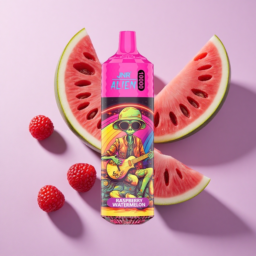 JNR Alien 10000 Puffs Type-C Raspberry Watermelon