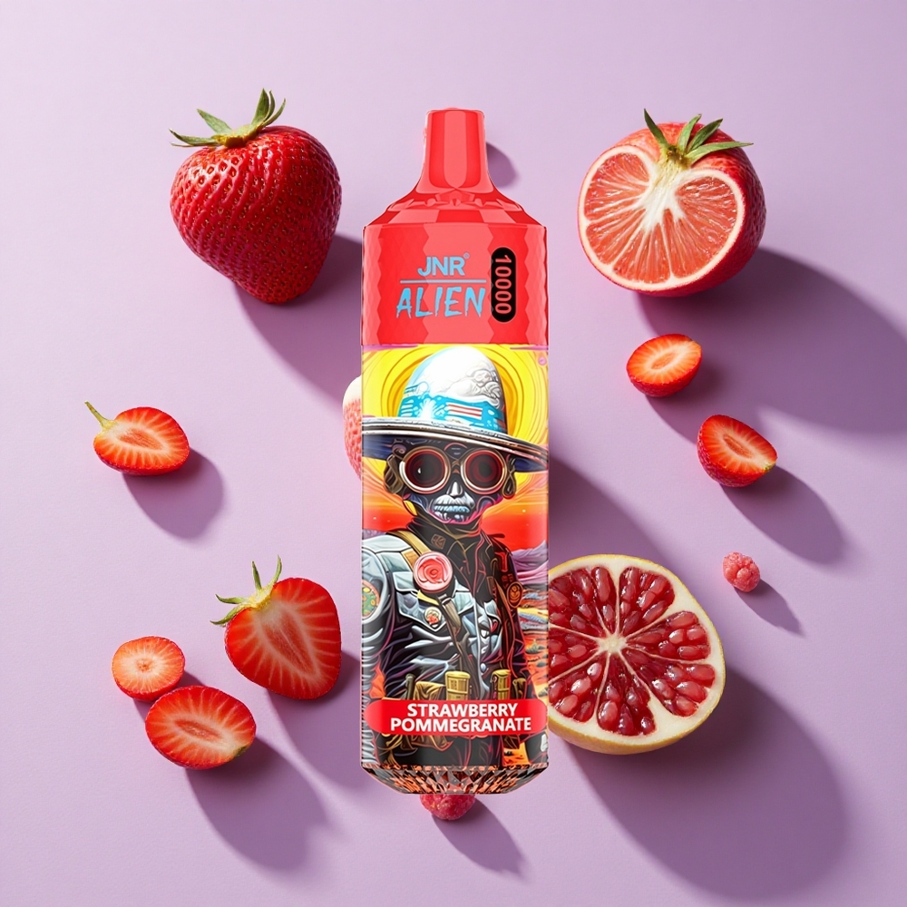 JNR Alien 10000 Puffs Type-C Sport Strawberry Pomegranate