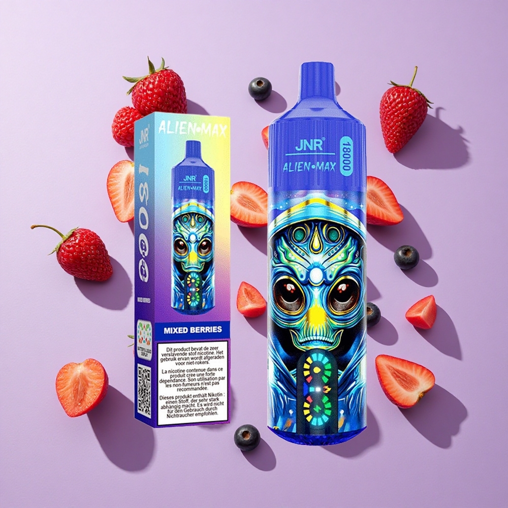 JNR Alien Max 18000 Puffs Dual Core Mixed Berries