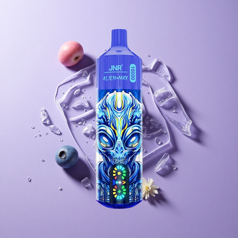 JNR Alien Max 18000 Puffs Dual Mesh Blueberry On Ice