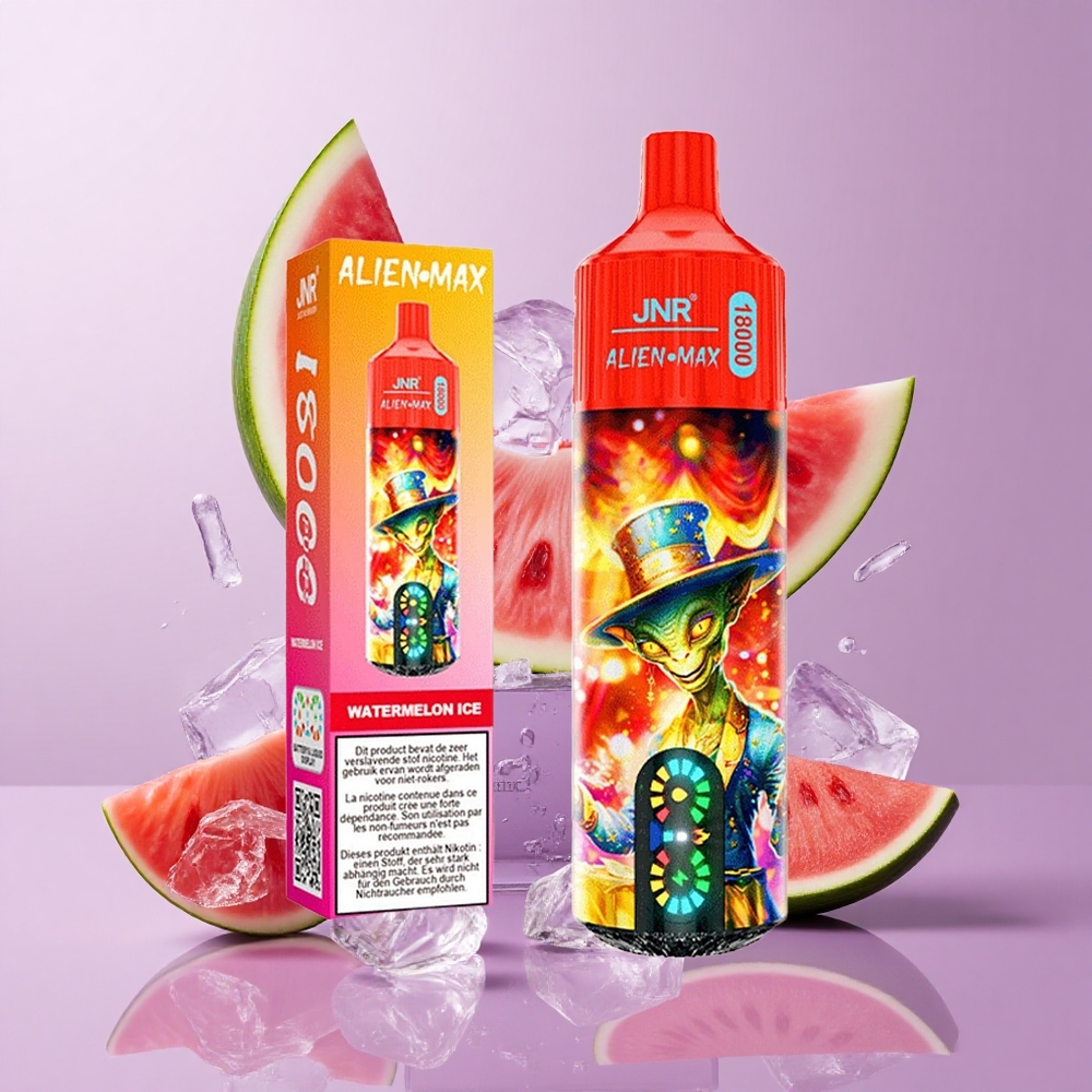 JNR Alien Max 18000 Puffs Dual Mesh Watermelon Ice