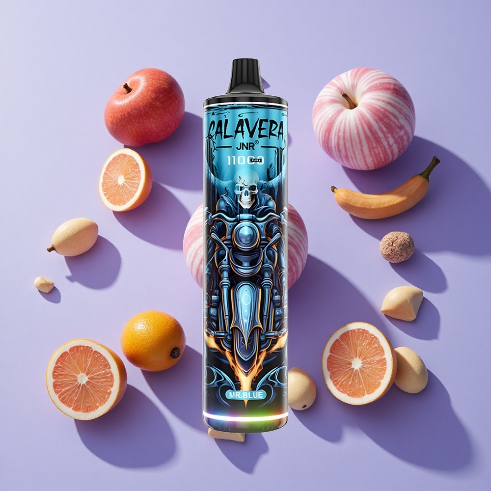 JNR Calavera 11000 Puffs 21ml Disposable Vape Mr Blue