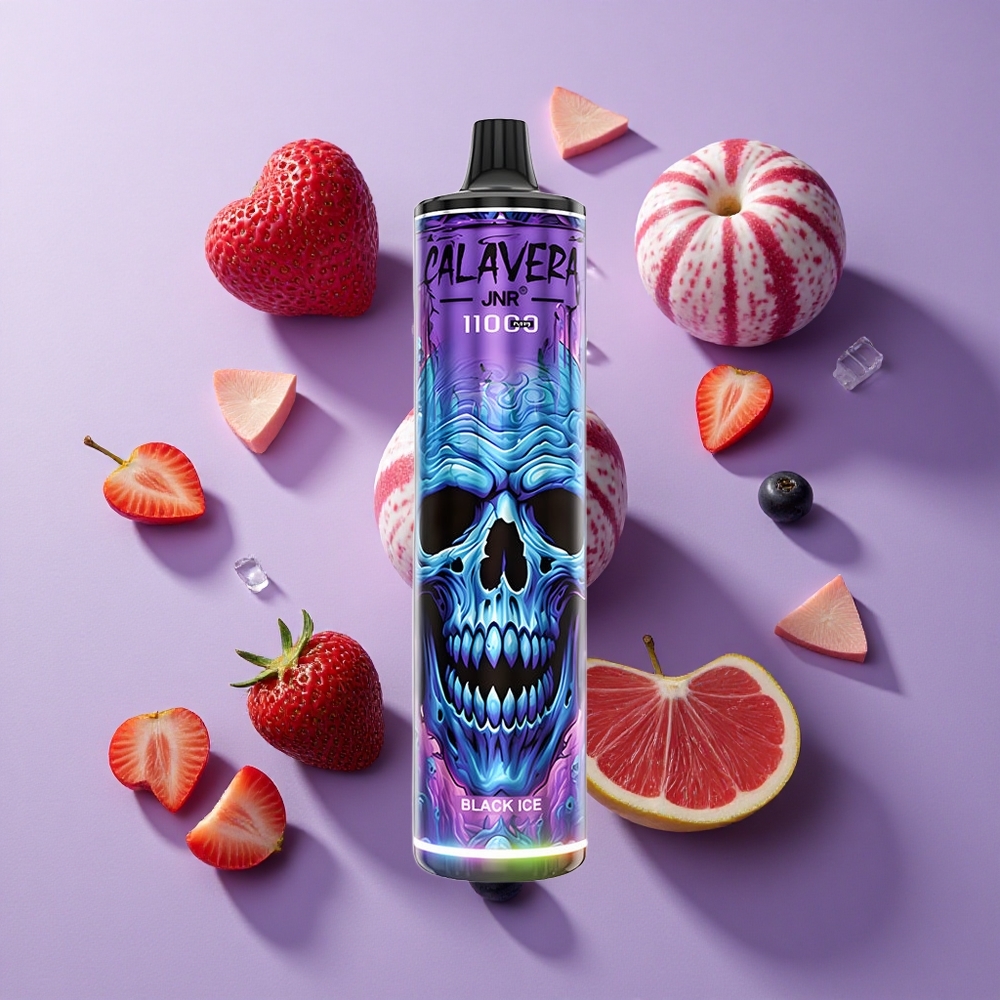 JNR Calavera 11000 Puffs Disposable Vape Black Ice 850mAh 21ml
