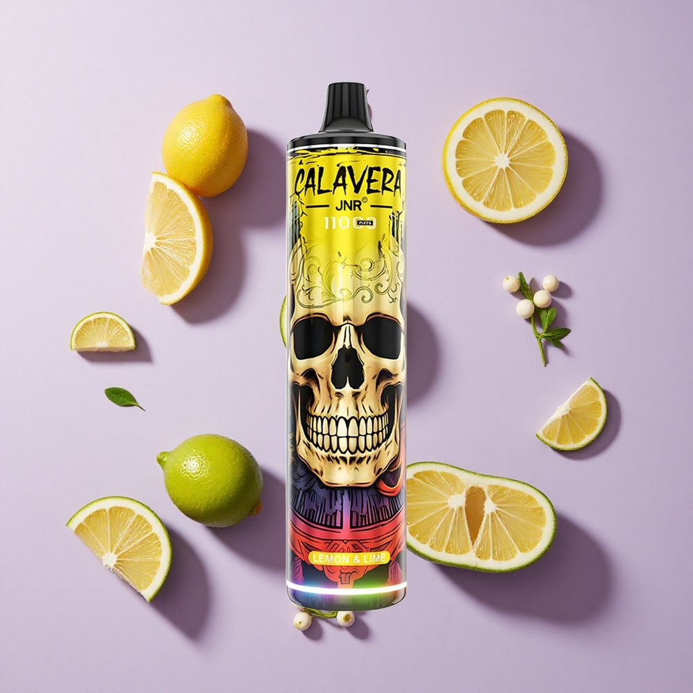JNR Calavera 11000 Puffs Disposable Vape Lemon & Lime with 850mAh Battery & 21ml E-Liquid