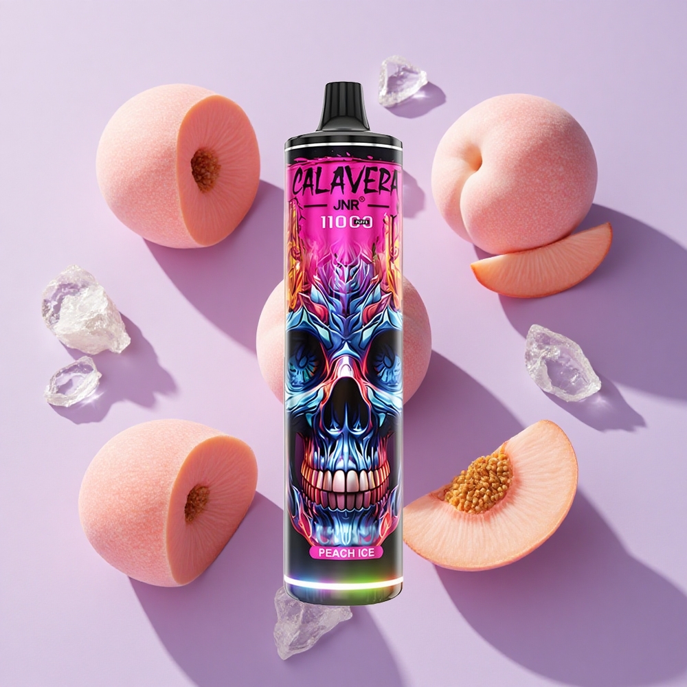 JNR Calavera 11000 Puffs Disposable Vape Peach Ice 850mAh 21ml