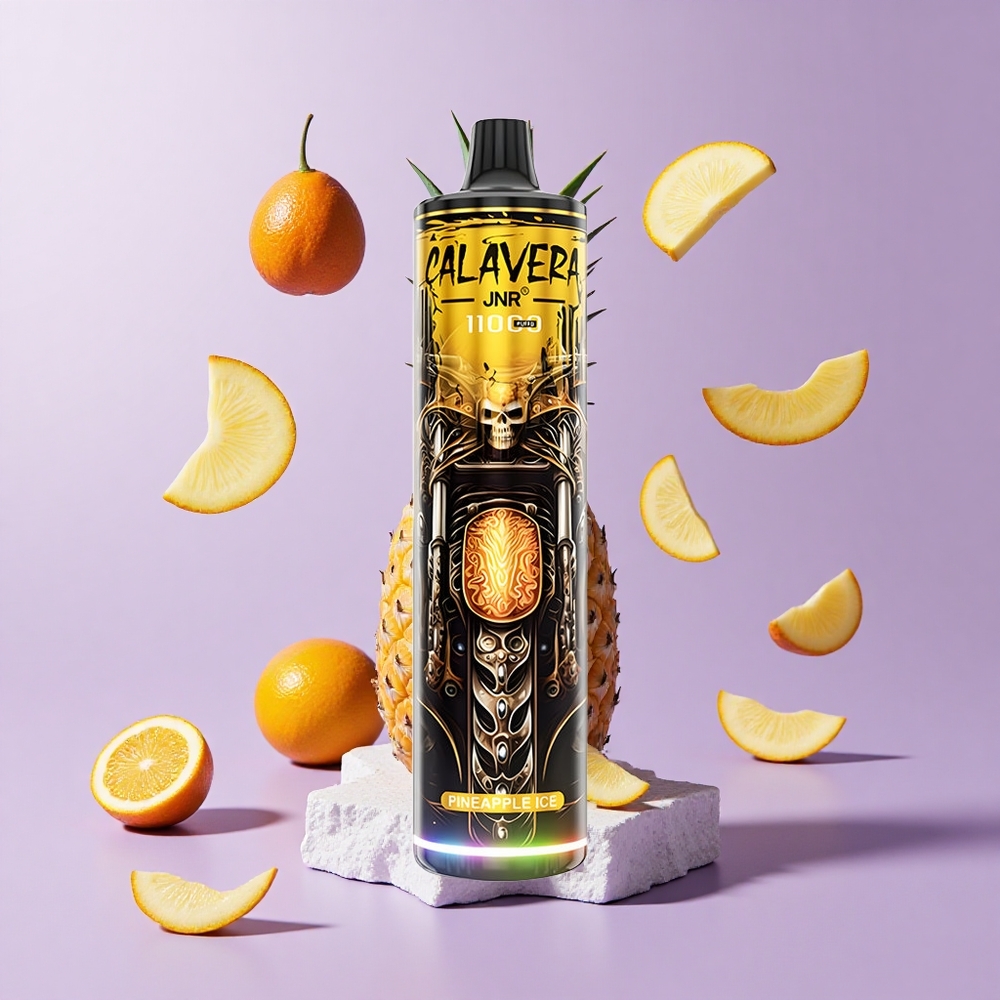 JNR Calavera 11000 Puffs Disposable Vape Pineapple Ice 21ml 850mAh