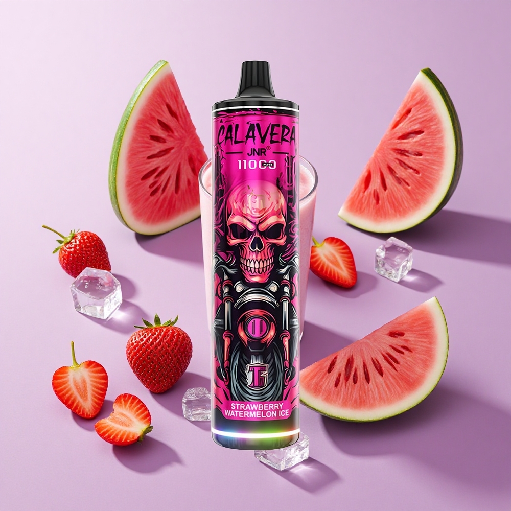 JNR Calavera 11000 Puffs Disposable Vape Strawberry Watermelon Ice with 850mAh Battery & 21ml E-Liquid