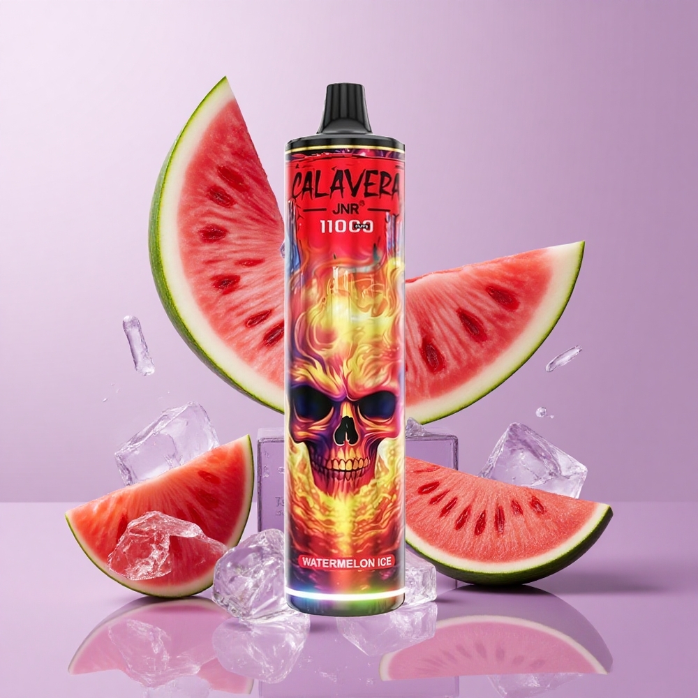 JNR Calavera 11000 Puffs Disposable Vape Watermelon Ice 850mAh 21ml