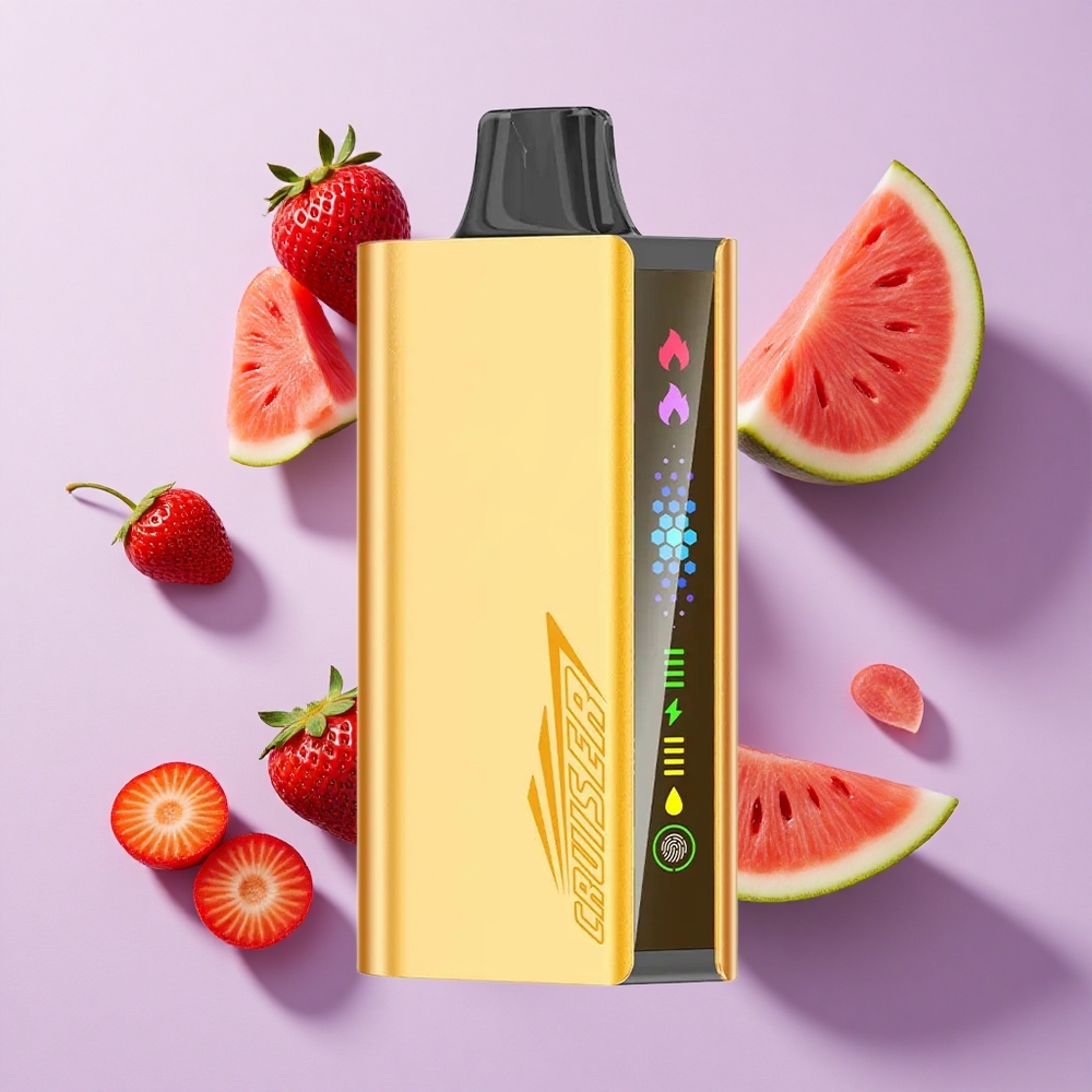 JNR Cruiser 12000 Puffs Built-in 3500mAh Disposable Vape Strawberry Coconut Watermelon