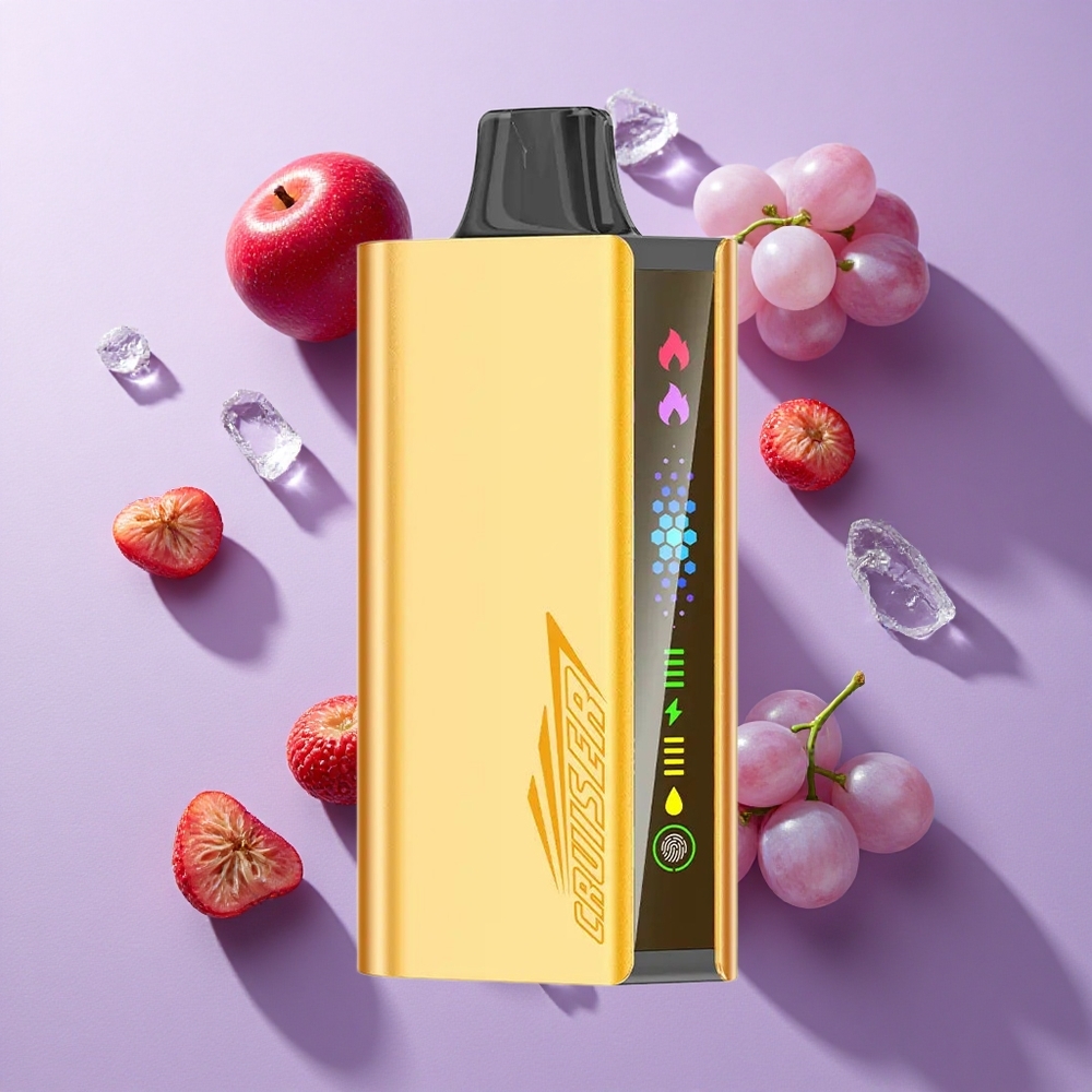 JNR Cruiser 12000 Puffs Built-in Battery Disposable Vape Grape Ice