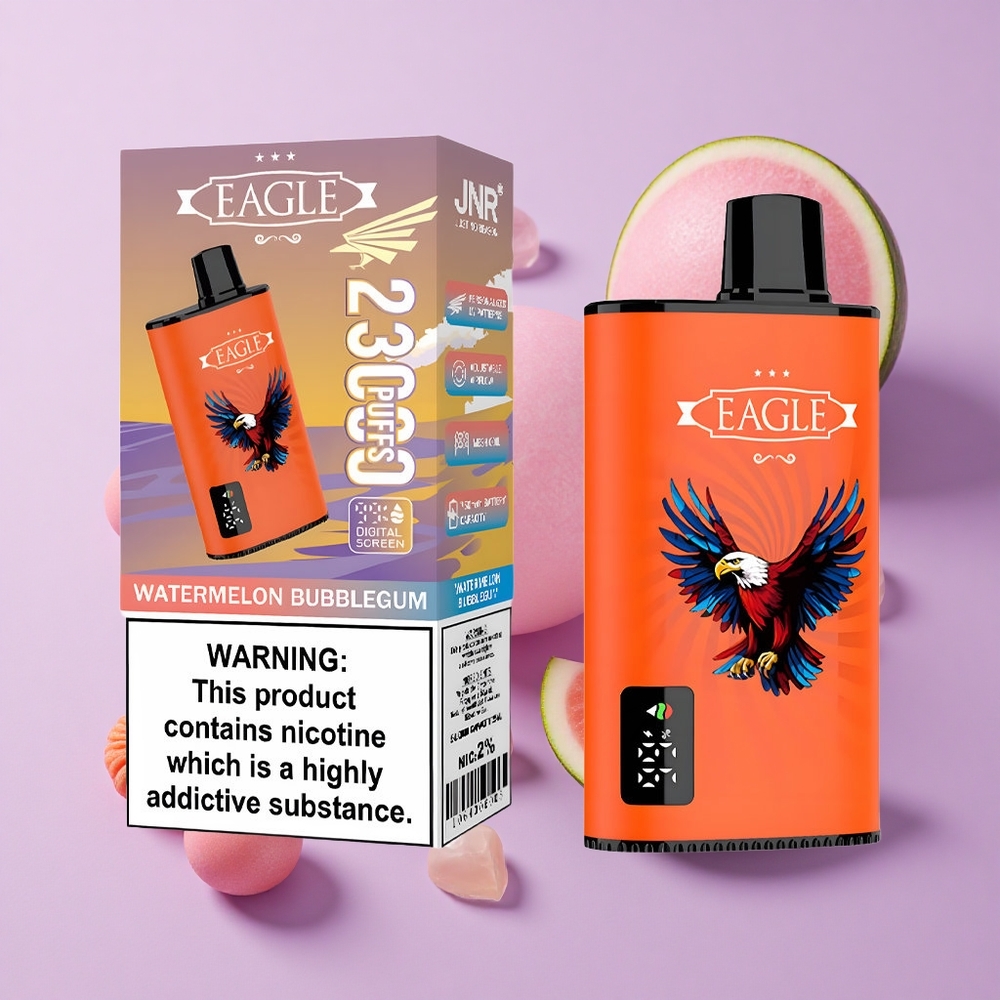 JNR EAGLE Smart 23000 Puffs 25ml Disposable Vape Watermelon Bubblegum