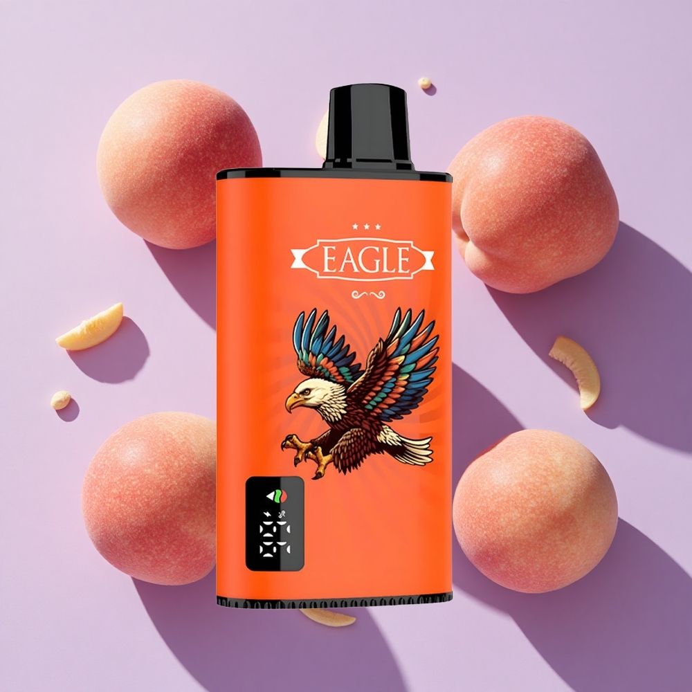 JNR EAGLE Smart 23000 Puffs Digital Screen Disposable Vape Juicy Peaches